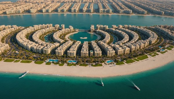 Plongez dans l'univers fascinant de palm jumeirah à dubaï